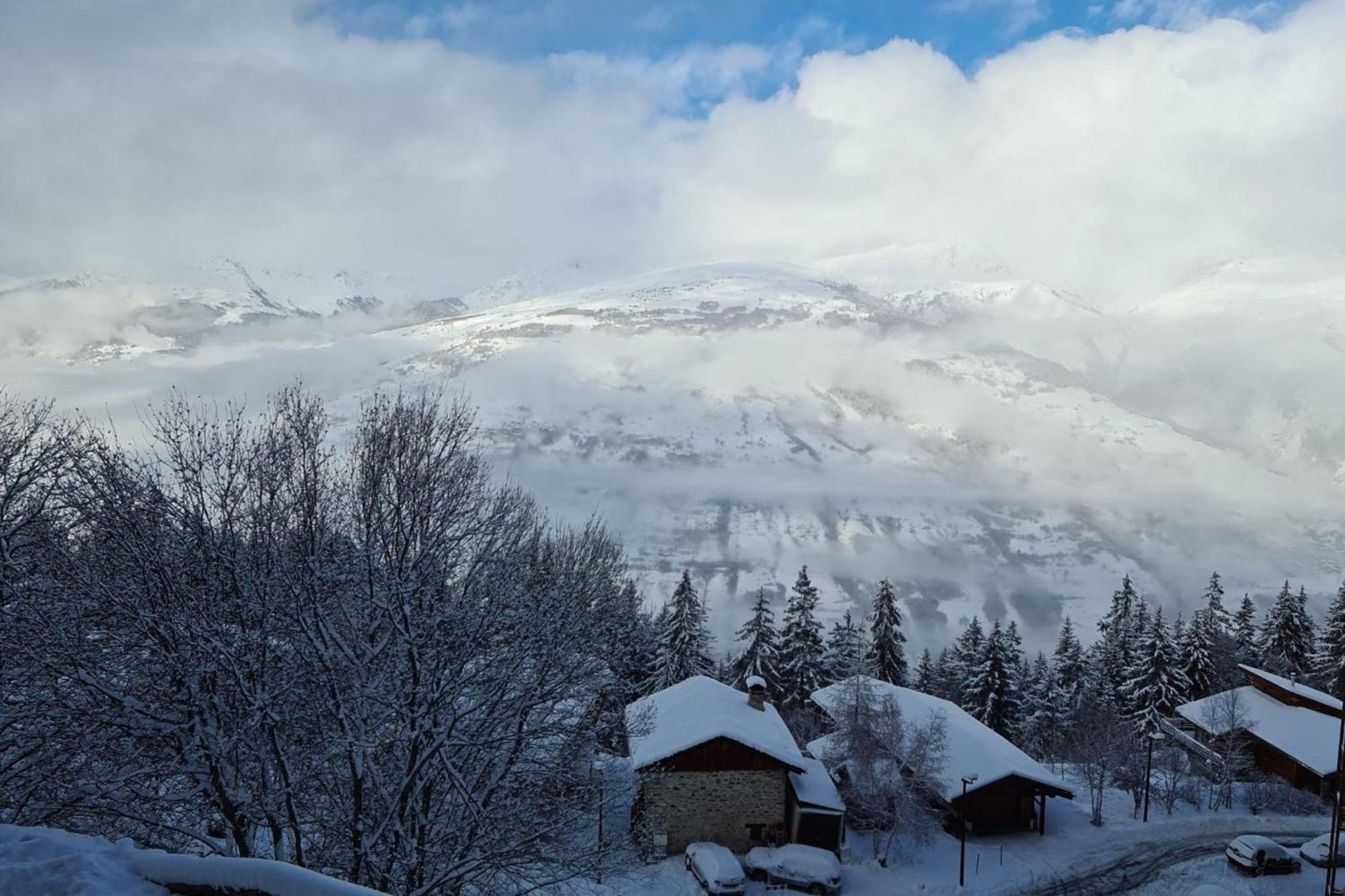3-Rooms Apartment In Front Of Snow Les Arcs  Екстериор снимка